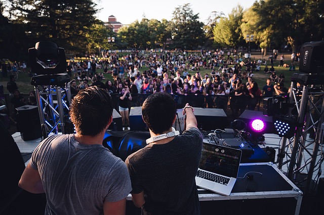 outdoor concert